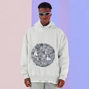 Kazak kırpma üst 900 Gsm Hoodie kalın Hoodies düz yüksek kaliteli Hoodies