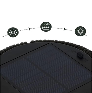Chine Usine directe à bas <span class=keywords><strong>prix</strong></span> lampadaires solaires en rotin de qualité supérieure lampe LED rechargeable en rotin PE pour cour patio voie IP65 - Product Image 5