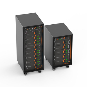 <span class=keywords><strong>CTECHi</strong></span> facile à déplacer haute tension 32KWh 57,6 KWh Spinner Wheels Rack Pack de batterie de stockage d'énergie commerciale 48V 150Ah LiFePO4 - Product Image 3