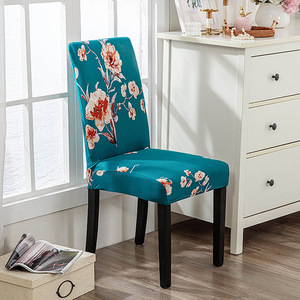 Dernière housse de chaise bon marché imprimée housses de siège lavables amovibles pour chaises housse de chaise en polyester pour la décoration intérieure - Product Image 6