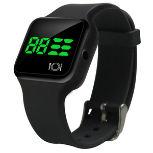 นาฬิกาสปอร์ต LED ดิจิตอลท<span class=keywords><strong>ร</strong></span>งสี่เหลี่ยมสำห<span class=keywords><strong>ร</strong></span>ับเด็ก นาฬิกาอิเล็กทรอนิกส์หรูห<span class=keywords><strong>ร</strong></span>าสำห<span class=keywords><strong>ร</strong></span>ับผู้ใหญ่และนักเ<span class=keywords><strong>ร</strong></span>ียน ตัวเ<span class=keywords><strong>ร</strong></span>ือนซิลิโ<span class=keywords><strong>ค</strong></span>น พร้อมฟังก์ชั่นปลุก - Product Image 3