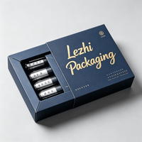 Caja de Embalaje de Cartón Blanco de Alta Calidad con Impresión de Logotipo Personalizado para Exhibición de Lápices y Bolígrafos