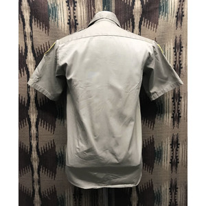 Camicia Formale a Righe per Uomo, Traspirante, Primaverile, Mezza Abbottonatura, <span class=keywords><strong>Maniche</strong></span> Corte, Doppia Tasca, in Cotone Broadcloth, Uniforme di Sicurezza - Product Image 2