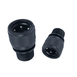 Conector Rápido para Manguera <span class=keywords><strong>de</strong></span> Jardín, Conexión Roscada <span class=keywords><strong>de</strong></span> Latón Circular para Grifo <span class=keywords><strong>de</strong></span> <span class=keywords><strong>Agua</strong></span>, Adaptador <span class=keywords><strong>de</strong></span> Acoplamiento - Product Image 3