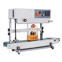 Machine de scellage verticale automatique à bande pour sachets alimentaires en film plastique continu avec fermeture éclair, haute qualité, modèle FR900