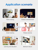 Mobile Smart TV Smart TV Android TV Pour Sport Travail À Domicile Utilisation Avec Tactile Avec Wifi Android Tablet Suivre par moi moniteur