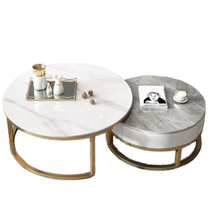 عرض رائع أثاث غرفة المعيشة الحديثة مجموعات طاولة القهوة بالجملة الشركة المصنعة في الصين أثاث منزلي ثابت - Product Image 2