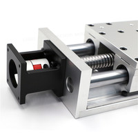 Kit CNC XYZ 3 axes, actionneur linéaire à vis à billes motorisé avec roulement C7 de précision, capacité de charge de 60 kg, largeur 140 mm, YR-SBRS140K