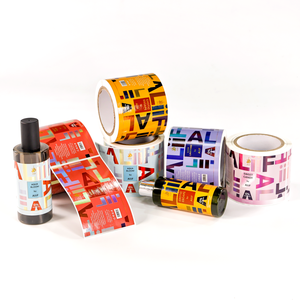 ฉลากขวดครีมบำรุงผิวแบบฟอยล์สีทองสติกเกอร์ติดผิวกันน้ำฉลากบรรจุภัณฑ์แชมพูเครื่องสำอาง - Product Image 1