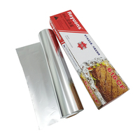 Rouleau de papier aluminium anti-graisse, grande taille, haute résistance, pour plats à emporter et emballage alimentaire