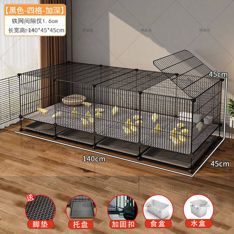 Deepening 140-45-45 enclosure for 50 chicks