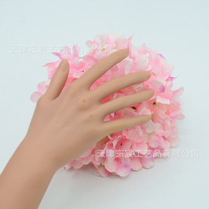 Dongchen Crafts <b>Artificial</b> <b>Hydrangea</b> Flower 20cm Diameter Silk Flower Wedding Home Decor Party Props - Product Image 2