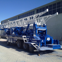 ACR 500 - 500 m profondità di perforazione produzione di perforatrici per pozzi d'acqua sulla macchina della piattaforma di produzione del rimorchio