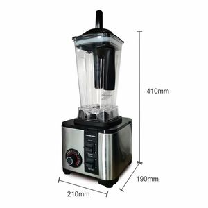 Liquidificador de alta potência 2l, eletrodoméstico portátil para misturar frutas, liquidificador de gelo. - Product Image 4