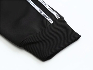 Tuta sportiva da uomo nera da allenamento per allenamento sportivo da uomo tuta sportiva da Jogging tuta economica all'ingrosso - Product Image 3