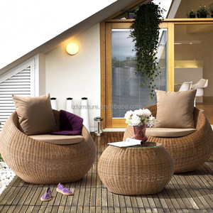 Juego de Muebles de Jardín de Lujo, Sofá de Ratán para Patio, Sofá de Mimbre para Exteriores - Product Image 3