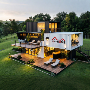 Casa Móvil de Dos Pisos, Villa Prefabricada de Acero Ligero, Diseño de Vivienda Confortable para Familias Numerosas, Negocio de Alquiler de Resorts - Product Image 6