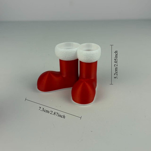 Almacenamiento de Botas Navideñas de Plástico Impreso en 3D con Función para Colgar - Product Image 5