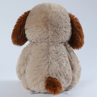 HY 25CM Peluche mignonne en forme de cœur d'ours et de chien, imprimé cœur rouge, animal en peluche pour les amoureux, cadeau de la Saint-Valentin, souvenir de mariage