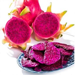 Dried Dragon Fruit Slices 500g Bulk Pack FD Process Sour Taste Red/Pink Flesh Fruit Snack - Product Image 1