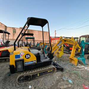 Japanse Originele Lak Vis Vijver Opgraving Landschapsarchitectuur Komatsu Mini Gebruikte Komatsu Crawler Graafmachine 2 Ton Pc20 Te Koop - Product Image 1