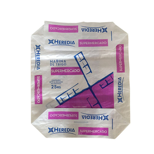 Bolsa de plástico tejida de pp para embalaje, bolsa de arena con válvula de 20kg para cemento en polvo, masilla en polvo - Product Image 1