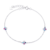 925 Silber Blumen-Armband - Ein Einzigartiges, Exquisites und Luxuriöses Geschenk für Besondere Anlässe, Perfekt für den Valentinstag
