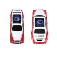 WS-610 NOUVEAU Haut-parleur portable sans fil Bluetooth TWS LED RVB avec design voiture, 2400 mAh, 15 W, pour extérieur, mini, compatible USB et carte TF, modèle classique Rolls MS-539