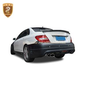Kit de carrocería estilo WD de alta calidad para <span class=keywords><strong>Mercedes</strong></span> Benz Clase C W204, faldones laterales de parachoques delantero, guardabarros, luz LED, kit de carrocería de parachoques trasero - Product Image 4