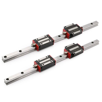 Glissières de guidage de Rail linéaire HR20 de haute précision Roulement de bloc coulissant CNC HGH20CA HGW20CC HGH20HA HGW20HA