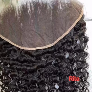 Cheveux humains indiens bruts de qualité supérieure, bon marché, fermeture en dentelle frontale 15a, 13x6, 13x4, 4x4, 5x5, 6x6, dentelle suisse transparente HD, fermeture et dentelle frontale - Product Image 1
