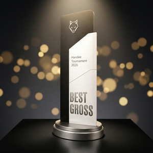 High Quality Golf <b>Trophy</b> Luxury <b>Trophy</b> Premium Crystal Award <b>Trophy</b> Executive Recognition Award Custom Engraved Crystal Metal - Product Image 2