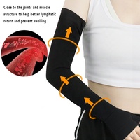 Nouveautés Manchon de compression personnalisé pour bras, 23-32 mmHg, Classe 1, pour lymphœdème post-mastectomie