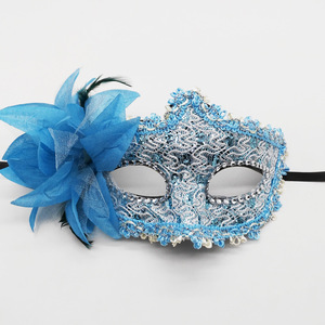 <span class=keywords><strong>Masque</strong></span> demi-visage vintage pour femmes pour le Mardi Gras, Halloween, les fêtes <span class=keywords><strong>de</strong></span> carnaval - <span class=keywords><strong>Masque</strong></span> vénitien pour bal masqué, bal <span class=keywords><strong>de</strong></span> promo, accessoire <span class=keywords><strong>de</strong></span> déguisement en PVC - Product Image 6