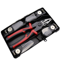 Pince multifonctionnelle professionnelle 5-en-1 la plus populaire XC 2025, dénudeur de fils manuel, kit d'outils personnalisable OEM, garantie 3 ans