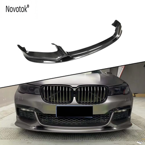 Lèvre avant en Fiber de carbone de Style 3d haute brillance 730i 740i pour <span class=keywords><strong>BMW</strong></span> série 7 G11 G12 730i 740i M760 M Sport 2015-18 - Product Image 1