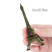 Statue en métal antique de tour Eiffel pour le bureau de chambre décorative pour la décoration de bureau à la maison support de table décoration de fête
