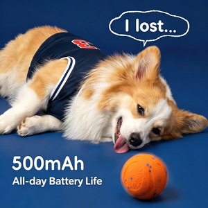 Elecpet Smart Interactive <b>Dog</b> Toy Automatic Moving, Bouncing, and Rotating, E-TPU Material Waterproof Rating Active Rolling <b>Ball</b> - Product Image 4
