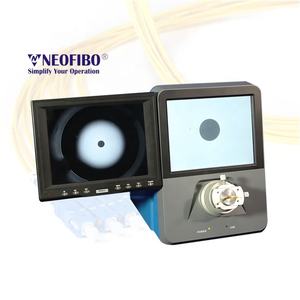 400X 70X Fiber optik yama kablosu üretim ekipmanları iki büyütme probu kapsam Fiber optik mikroskop - Product Image 1