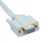 Câble adaptateur Ethernet Cat5 de 1,5 m DB9 Femelle vers RJ45 Mâle pour console de routeur réseau Cisco