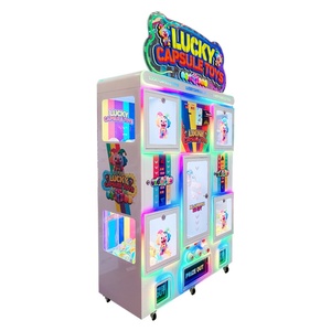 Máquina Expendedora Comercial de Cápsulas Sorpresa con Múltiples Compartimentos, Luces LED de Colores, Equipo Automático para Dispensar Juguetes en Centros Comerciales - Product Image 5