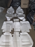 Housse de siège de voiture personnalisée pour Toyota/Honda/Tesla/LEXUS/Hyundai, en cuir Napa, design sport, haute qualité, imperméable, résistante à l'usure
