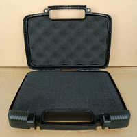 Valise rigide en plastique, mallette en plastique, boîte à outils avec mousse