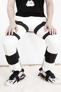 高品質調節可能チェアレスチェア着用可能見えない椅子 - Product Image 2