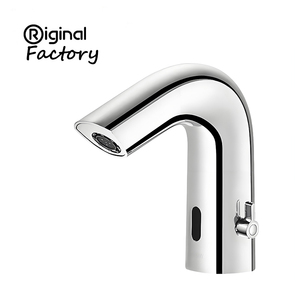 ก๊อกน้ำหลุมเดียวชุบโครเมียม HY-181D, ก๊อกน้ำโลหะผสมสังกะสีเย็นแบบไม่สัมผัสสำหรับห้องน้ำห้องครัว - Product Image 3