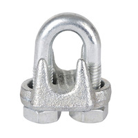 Usine En Gros Moulé En Acier Inoxydable Attache U-boulon Simplex Câble Clip Et Boulons Câble Pince