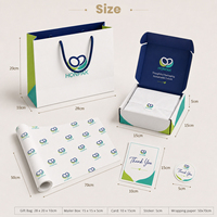 Sacs personnalisés de luxe HONPAK, imprimés avec votre propre logo, sacs en papier kraft blanc ou brun, sacs cadeaux, sacs shopping, sacs en papier avec poignées ou boîtes