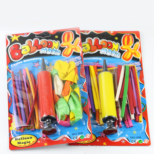 Custom Magic Long <b>Balloons</b> 20PCS with Pump for Children Toy Birthday Party Decoration Toys DIY Inflatable Air Manual Pump Toy - Product Image 2