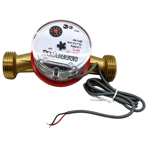 <span class=keywords><strong>Compteur</strong></span> d'<span class=keywords><strong>eau</strong></span> mécanique domestique en verre renforcé ZX-17-1 avec ligne de signalisation 0-1,6 MPa Garantie 1 an - Product Image 1