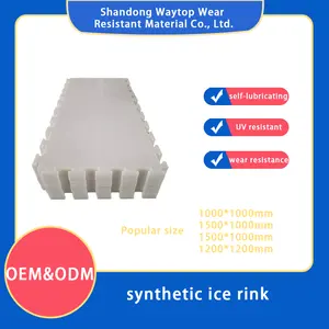 Patinoires à glace synthétiques Skatable Hockey/patinoires à glace artificielles/glace synthétique utilisée à vendre
